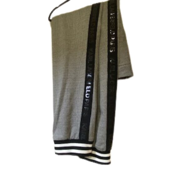 KARL LAGERFELD PARIS MEN'S SOFT HOUNDSTOOTH JOGGERS SIZE 16 - Picture 6 of 7